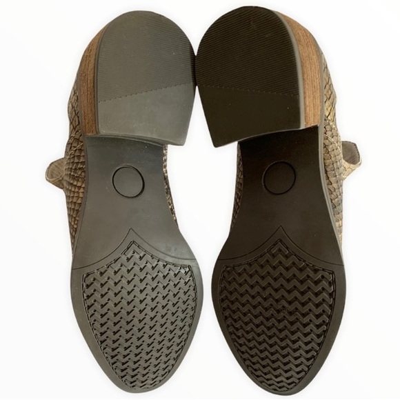 Non Stop Exotic Ankle Boots Sz 6.5 - Picture 9 of 9